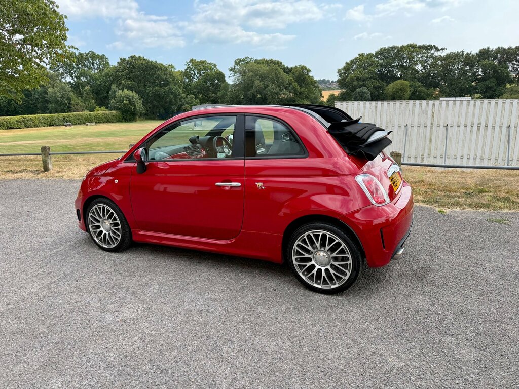 Abarth 500 1.4 T-jet Convertible Euro 5 13 Red #4