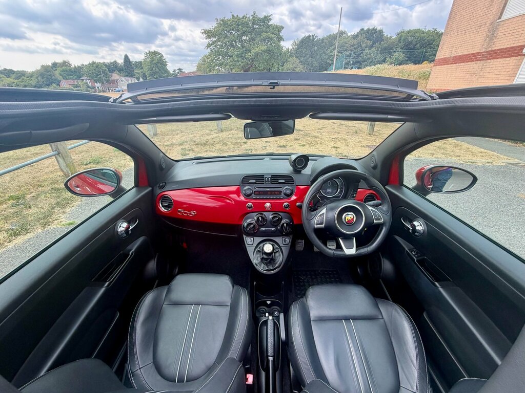 Abarth 500 2014 1.4 T-jet Hatchback Euro 5 Red #10