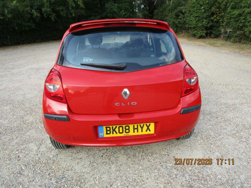 Renault Clio 1.2 16V Extreme Hatchback Black #12