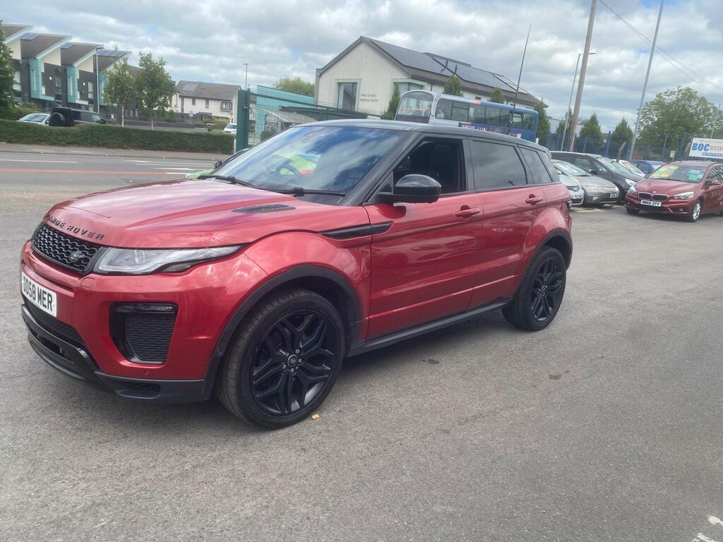Land Rover Range Rover Evoque 2.0 Td4 Hse Dynamic Lux 4Wd Euro 6 Ss DD58MER Red #3