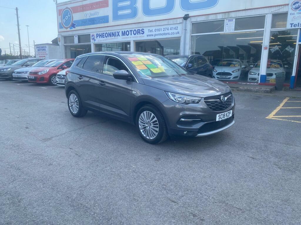 Vauxhall Grandland X 1.6 Turbo D Blueinjection Sport Nav Euro 6 S Grey