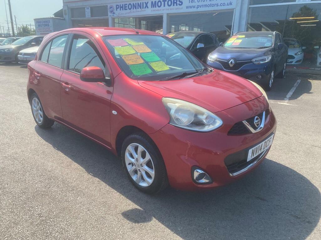 Nissan Micra 1.2 Acenta Euro 5 Red