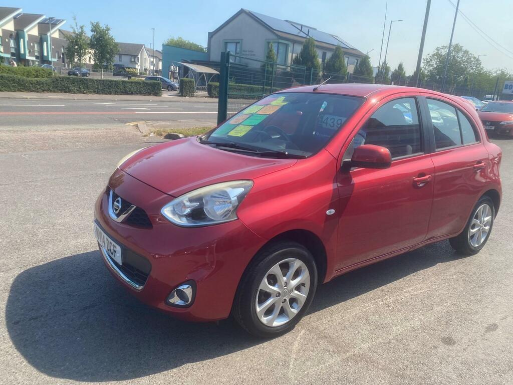 Nissan Micra 1.2 Acenta Euro 5 Red #3