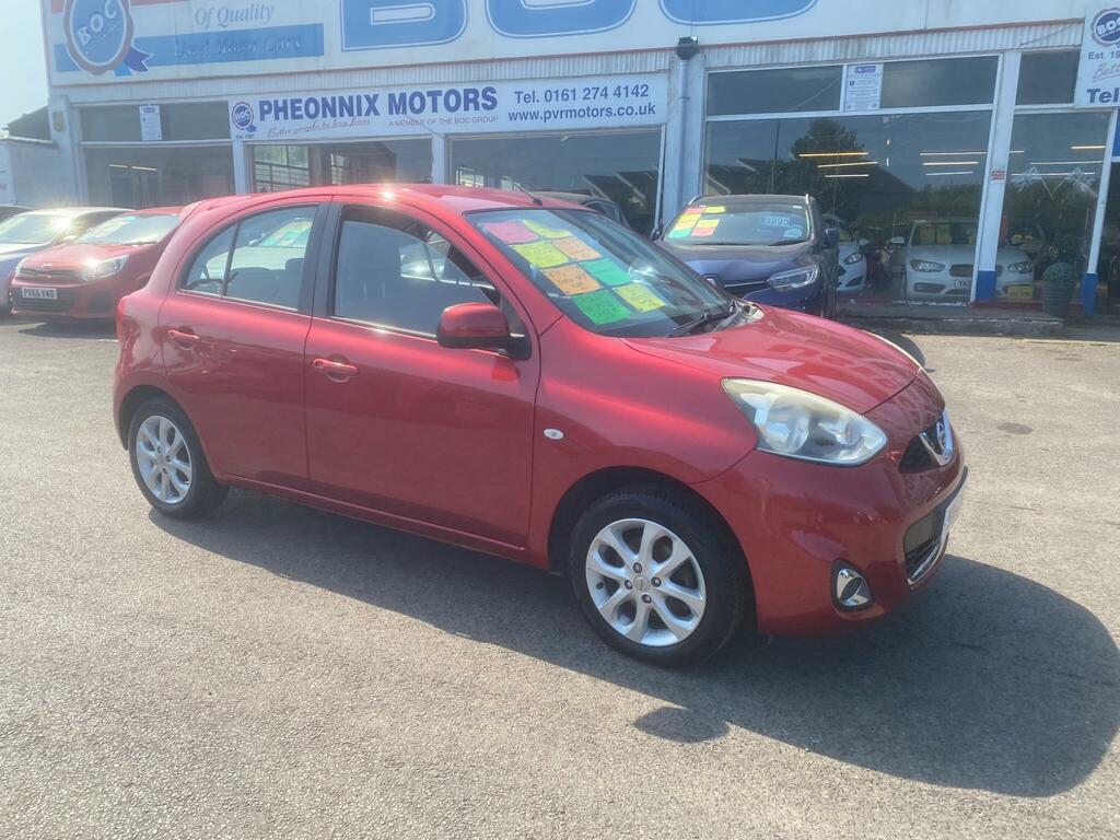 Nissan Micra 1.2 Acenta Euro 5 Red #6