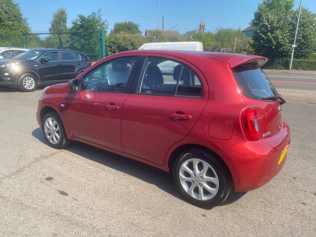Nissan Micra 1.2 Acenta Euro 5 Red #4
