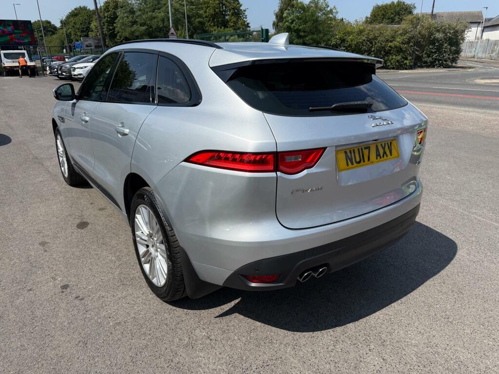 Jaguar F-Pace 2.0 D180 R-sport Awd Euro 6 Ss NU17AXV Silver #6
