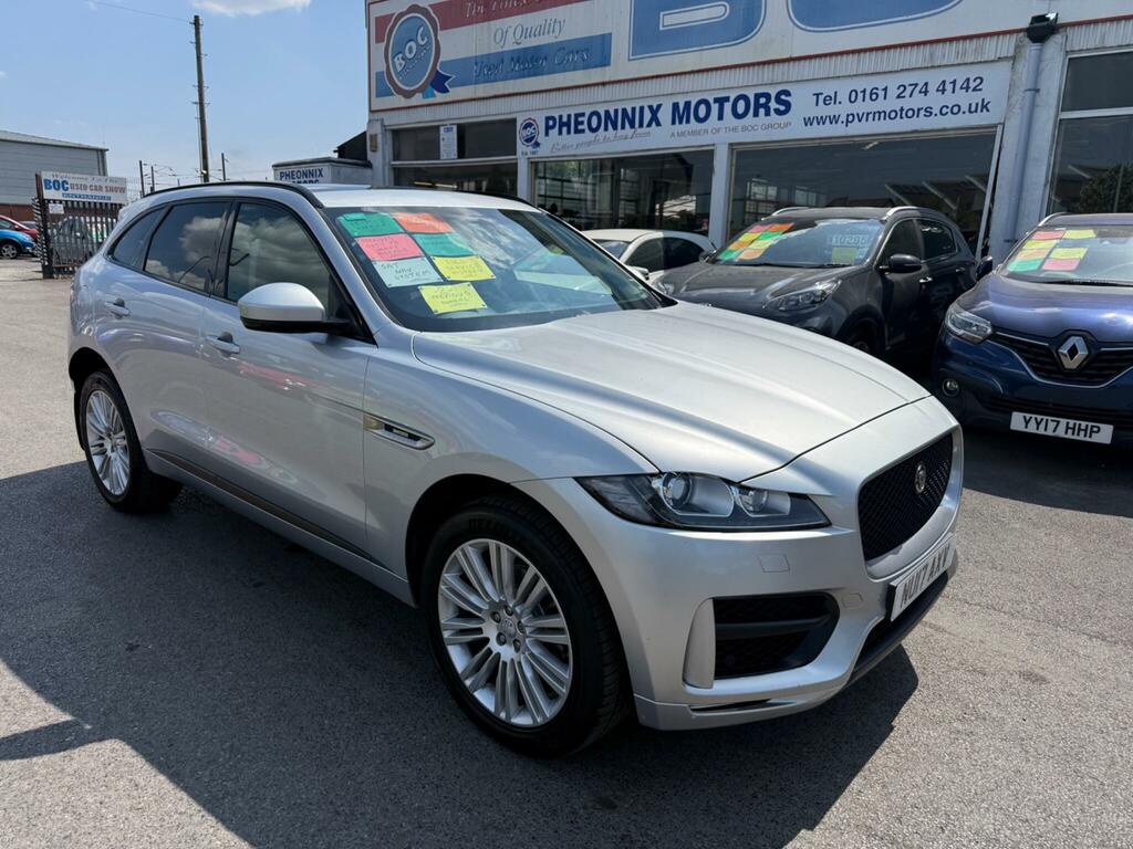Jaguar F-Pace 2.0 D180 R-sport Awd Euro 6 Ss Silver