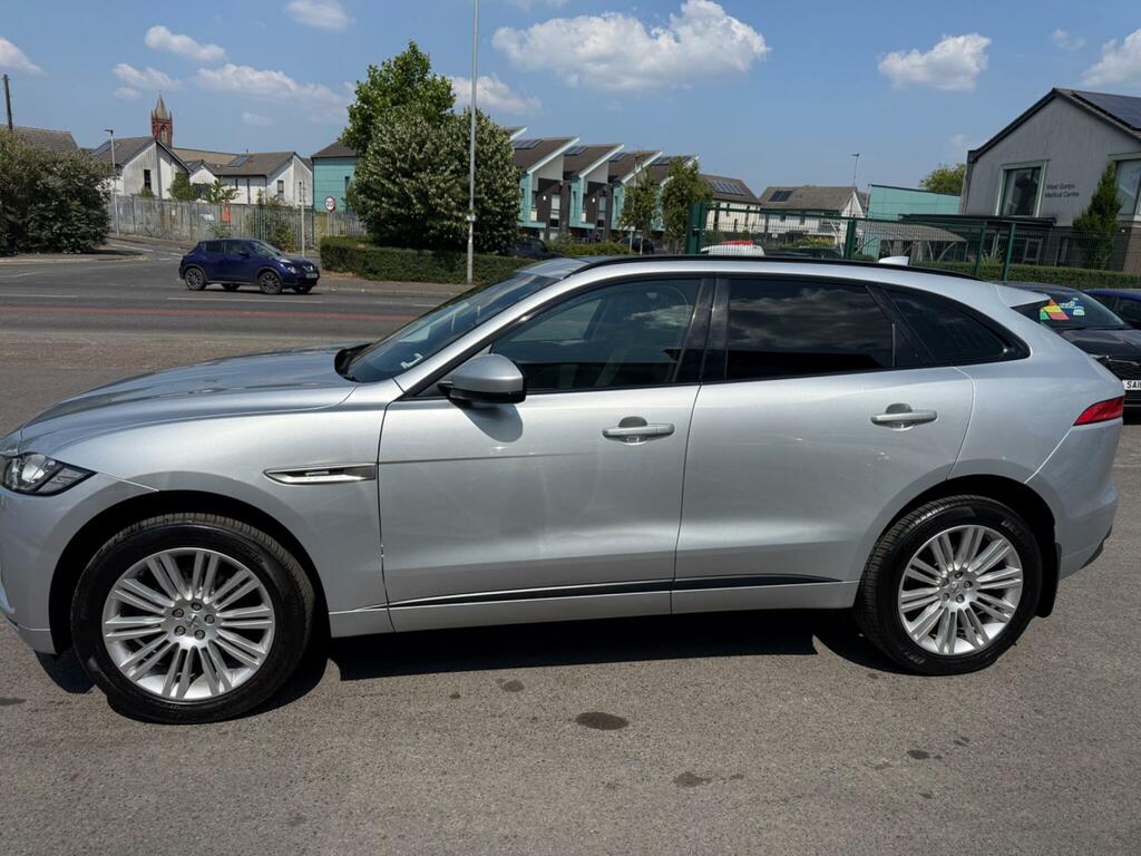 Jaguar F-Pace 2.0 D180 R-sport Awd Euro 6 Ss NU17AXV Silver #5