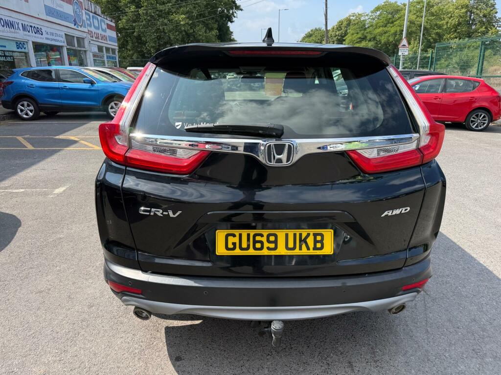 Honda Cr-V 1.5 Vtec Turbo Se 4Wd Euro 6 Ss Black #6