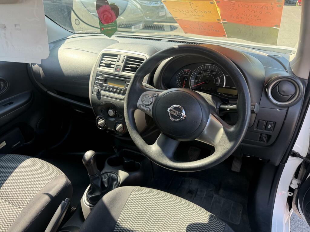 Nissan Micra Acenta U518 Ulez Red #12