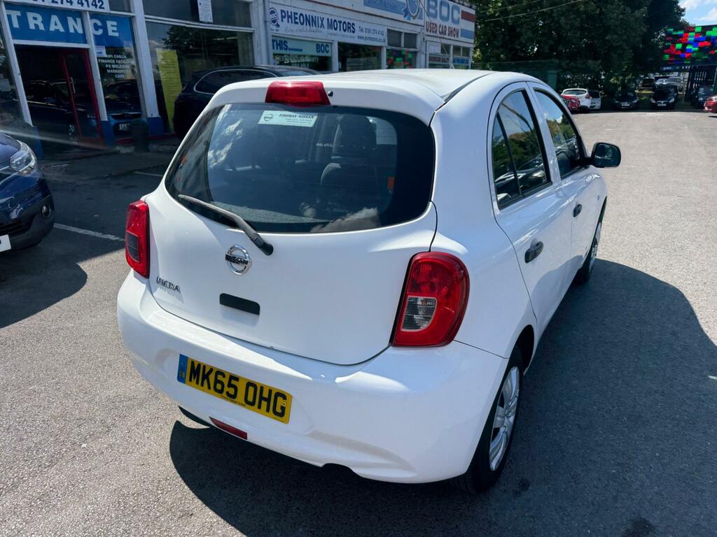 Nissan Micra Acenta U518 Ulez Red #7