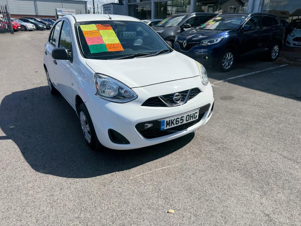 Nissan Micra 1.2 Visia Euro 5 White