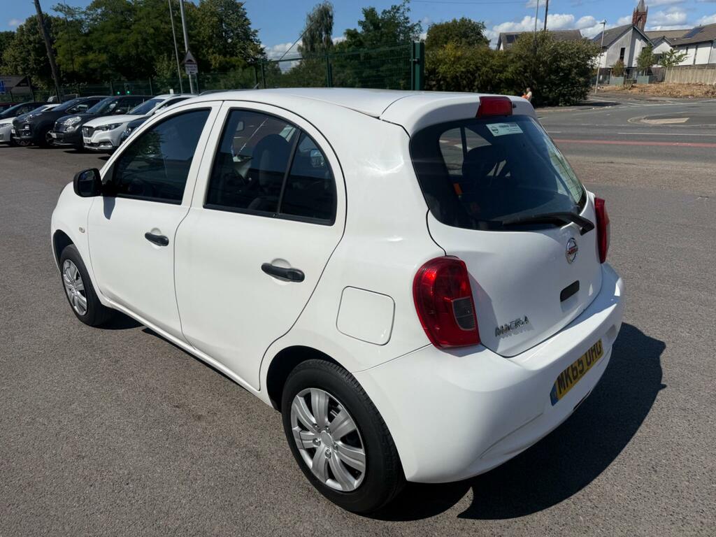 Nissan Micra 1.2 Visia Euro 5 White #5