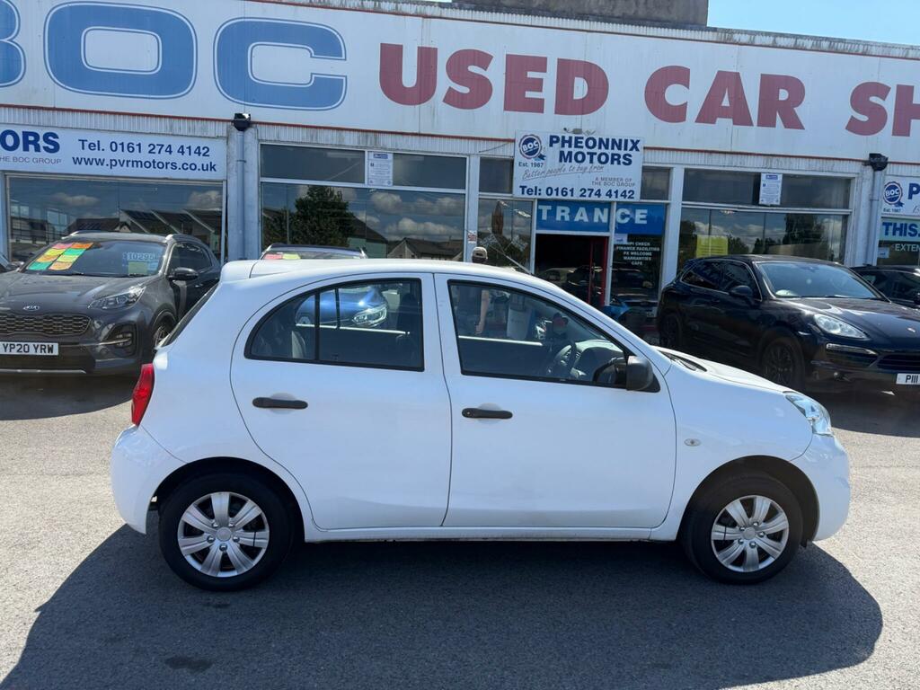 Nissan Micra Acenta U518 Ulez Red #8