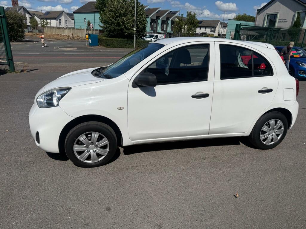 Nissan Micra 1.2 Visia Euro 5 White #4