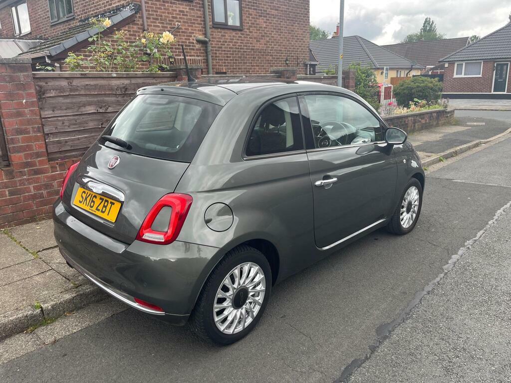 Fiat 500 1.2 Eco Pop Star Euro 6 Ss White #3