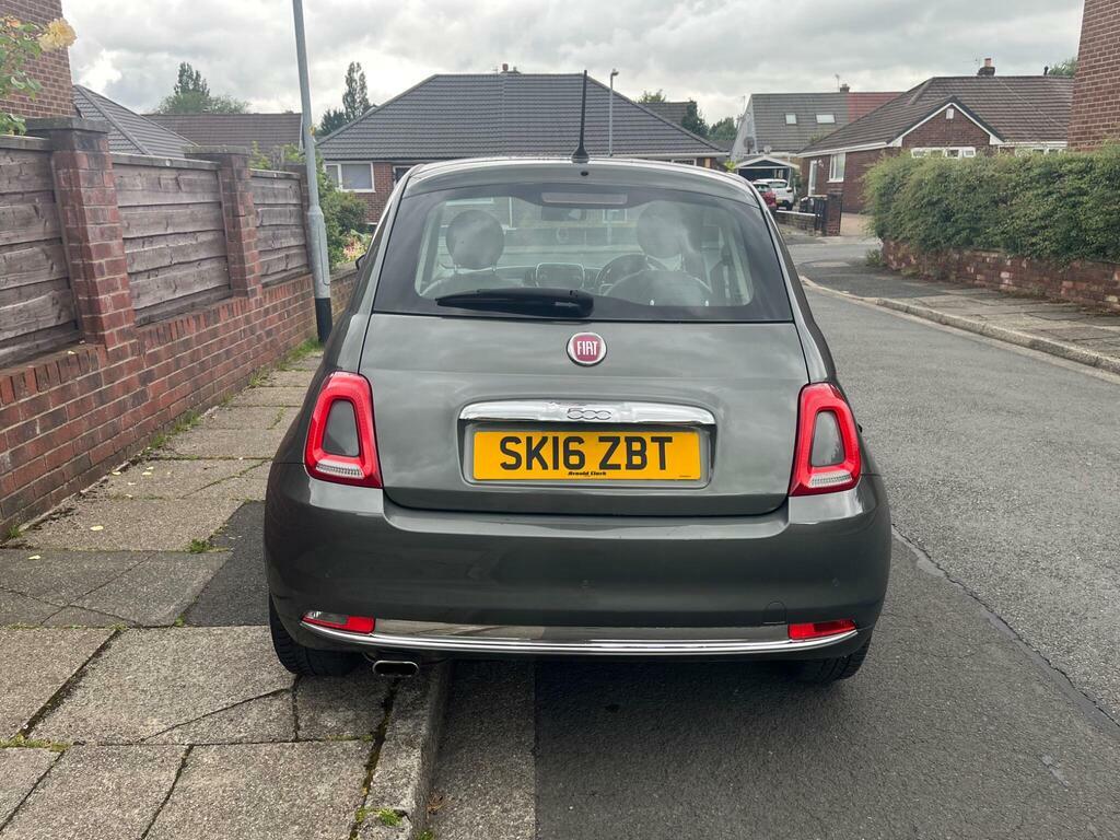 Fiat 500 1.2 Eco Pop Star Euro 6 Ss White #6