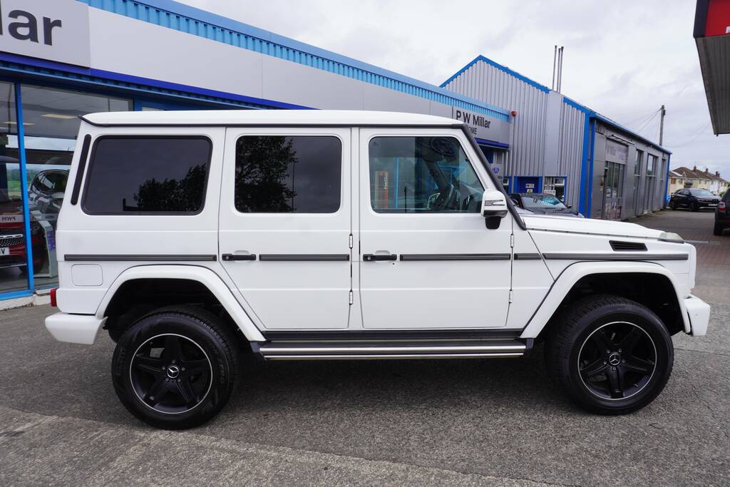 Mercedes-Benz G Class 3.0 G350 Cdi V6 Night Edition G-tronic 4Wd Euro 6 A5KRR White