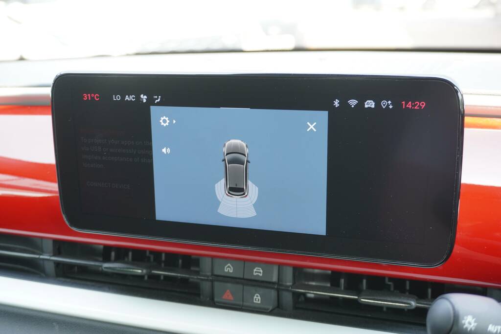 Fiat 600e 54Kwh Red Black #5
