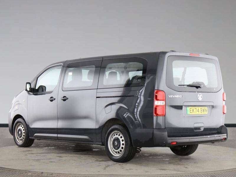 Vauxhall Vivaro 49Kwh Combi XL Mpv Lwb 9 Seat, 11Kw Char Grey #3