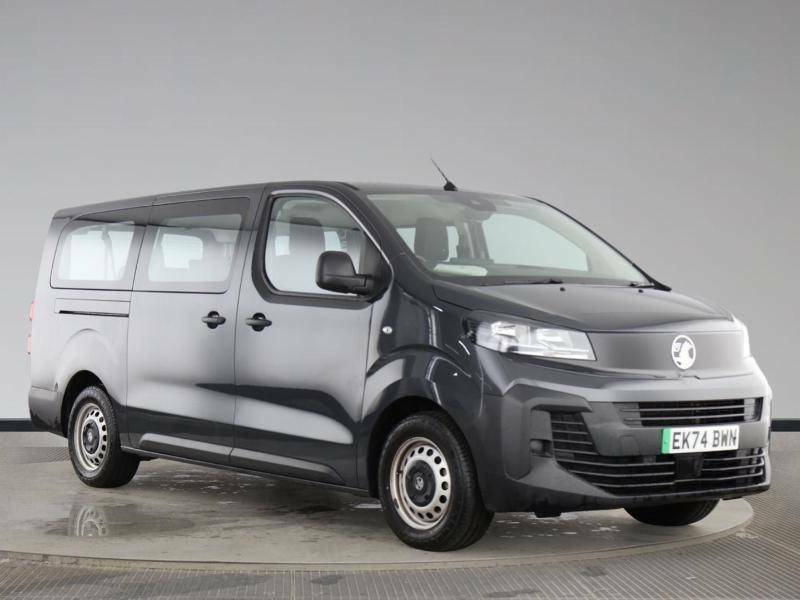 Vauxhall Vivaro 49Kwh Combi XL Mpv Lwb 9 Seat, 11Kw Char Grey