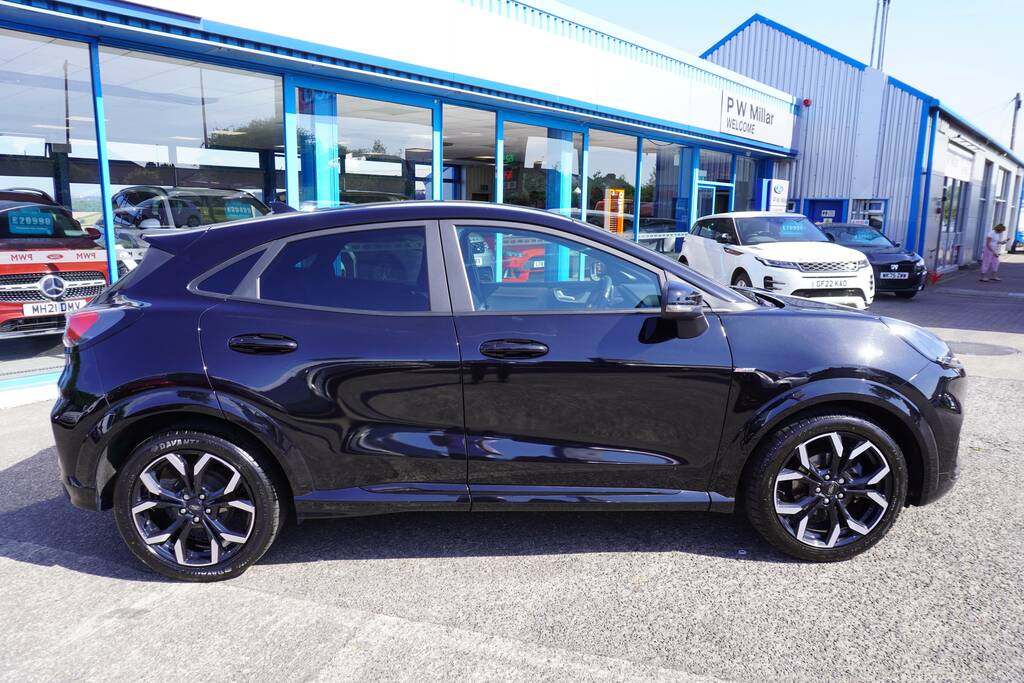 Ford Puma 1.0T Ecoboost Mhev St-line X Suv Hybrid Black