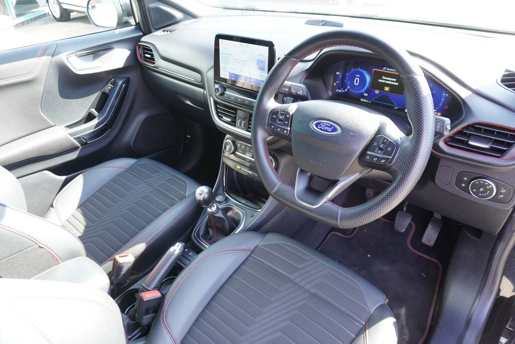 Ford Puma 1.0T Ecoboost Mhev St-line X Suv Hybrid Black #3