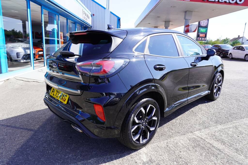 Ford Puma 1.0T Ecoboost Mhev St-line X Suv Hybrid Black #2