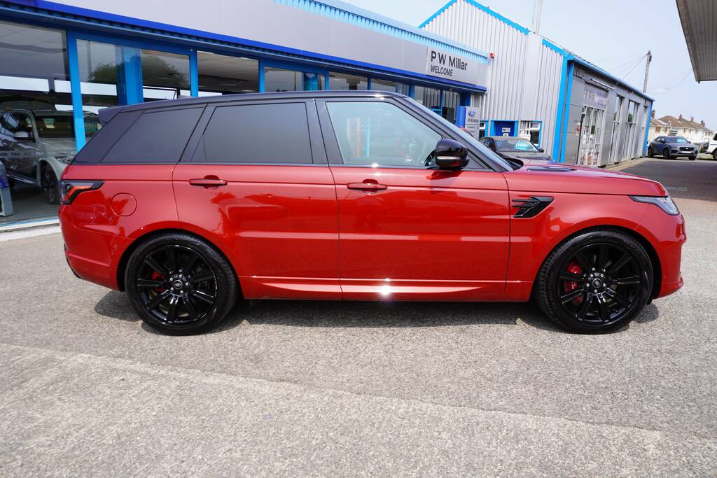 Land Rover Range Rover Sport 2.0 P400e 13.1Kwh Dynamic 4Wd E HD22GXO Red #2