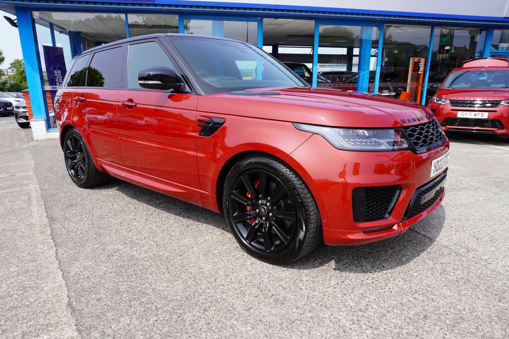 Land Rover Range Rover Sport 2.0 P400e 13.1Kwh Dynamic 4Wd E HD22GXO Red #5