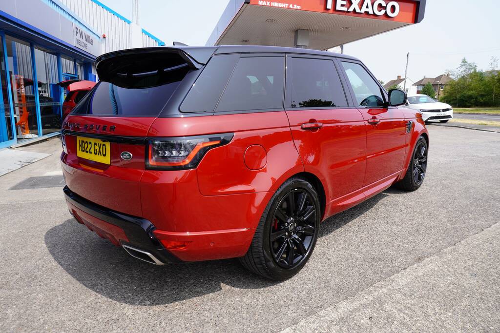 Land Rover Range Rover Sport 2.0 P400e 13.1Kwh Dynamic 4Wd E HD22GXO Red #6