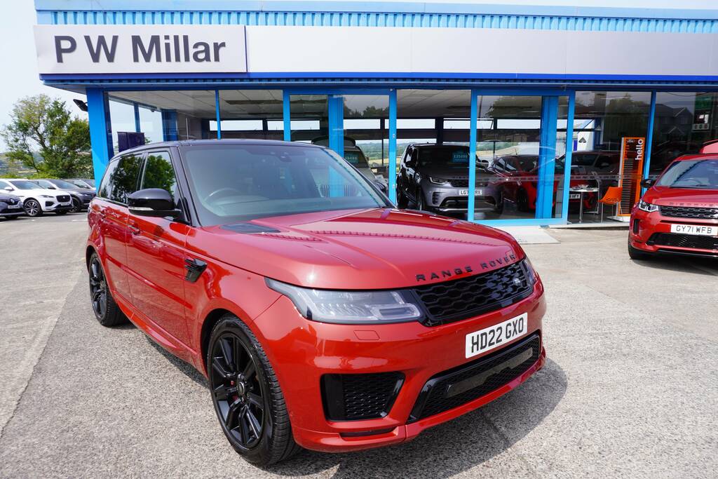 Land Rover Range Rover Sport 2.0 P400e 13.1Kwh Dynamic 4Wd E Red