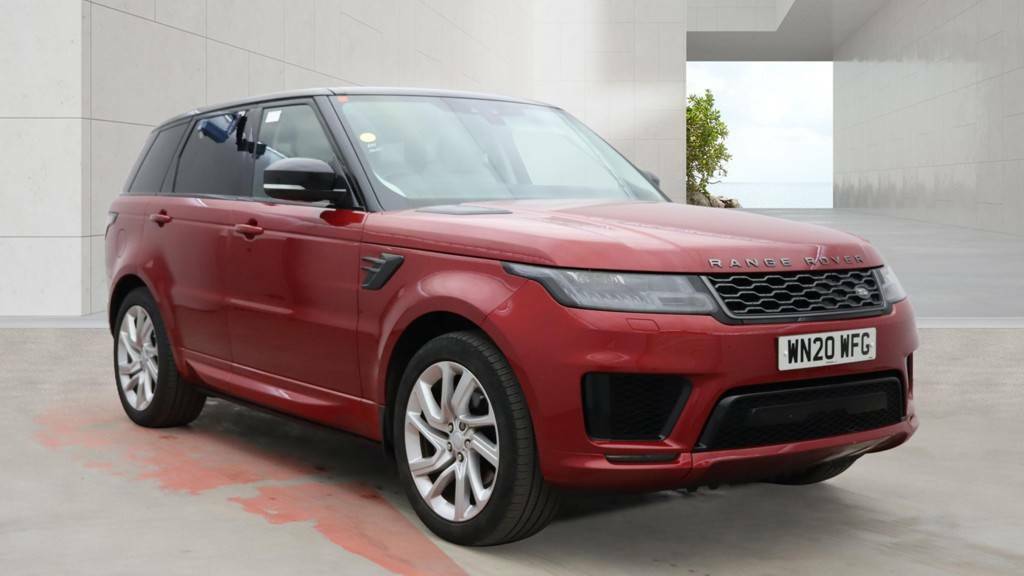 Land Rover Range Rover Sport 2.0 P400e 13.1Kwh Hse Dynamic 4Wd Euro 6 Ss Red