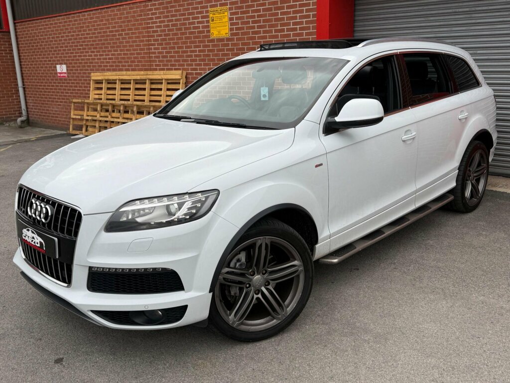 Audi Q7 3.0 Tdi V6 S Line Plus Tiptronic Quattro Euro 5 S White #6