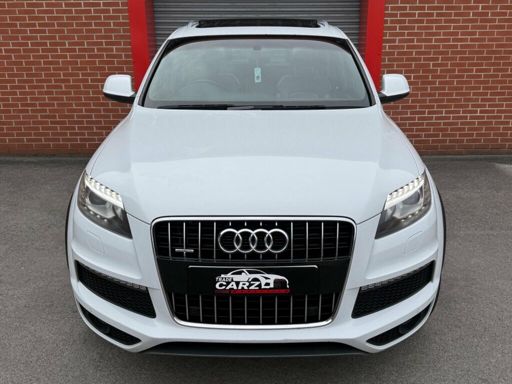 Audi Q7 3.0 Tdi V6 S Line Plus Tiptronic Quattro Euro 5 S White #3