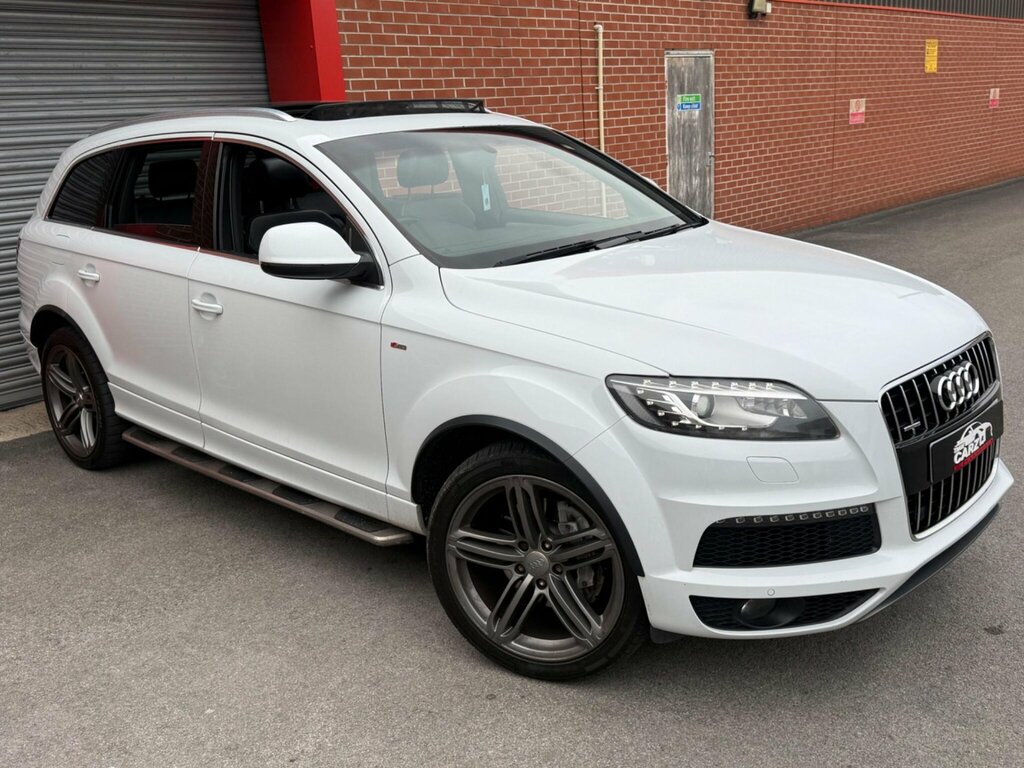 Audi Q7 3.0 Tdi V6 S Line Plus Tiptronic Quattro Euro 5 S White #2