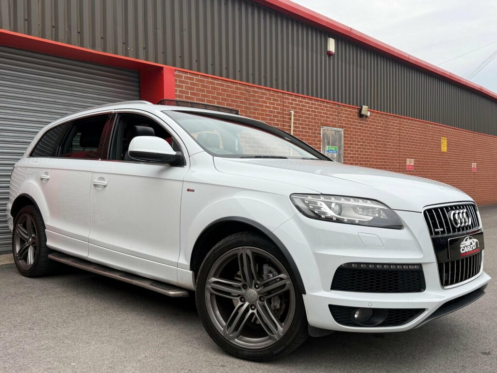 Audi Q7 3.0 Tdi V6 S Line Plus Tiptronic Quattro Euro 5 S White