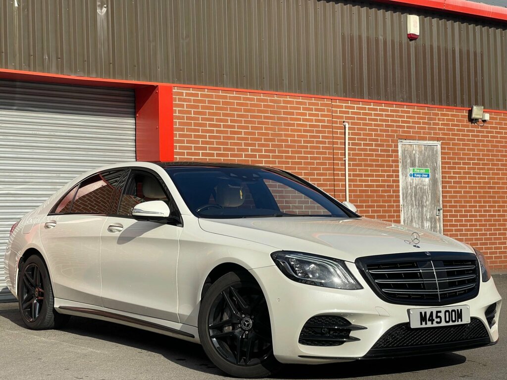 Mercedes-Benz S Class 3.0 S450l Eq Boost Mhev Amg Line Premium Plus Sa White