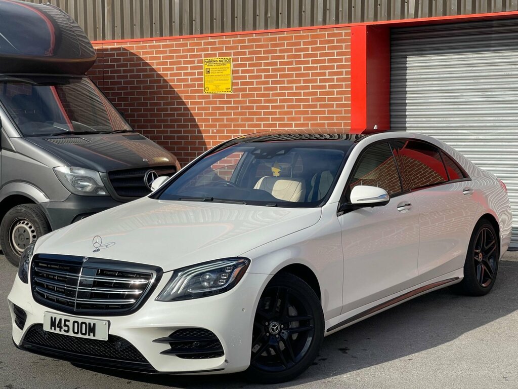 Mercedes-Benz S Class 3.0 S450l Eq Boost Mhev Amg Line Premium Plus Sa White #4