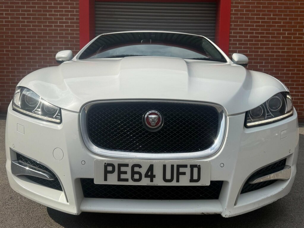 Jaguar XF 3.0D V6 R-sport Euro 5 Ss White #4