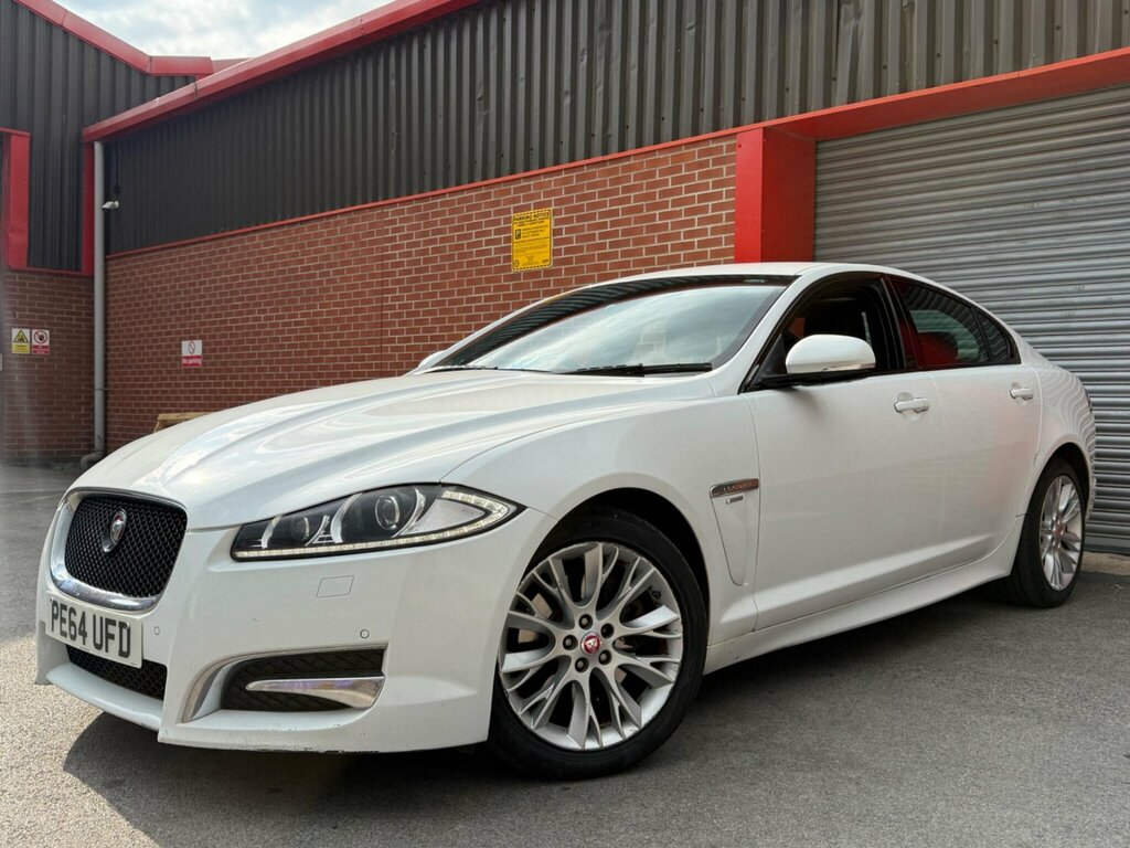 Jaguar XF 3.0D V6 R-sport Euro 5 Ss White #5