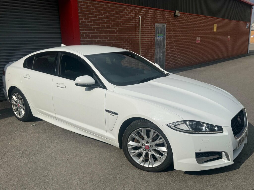 Jaguar XF 3.0D V6 R-sport Euro 5 Ss White #2