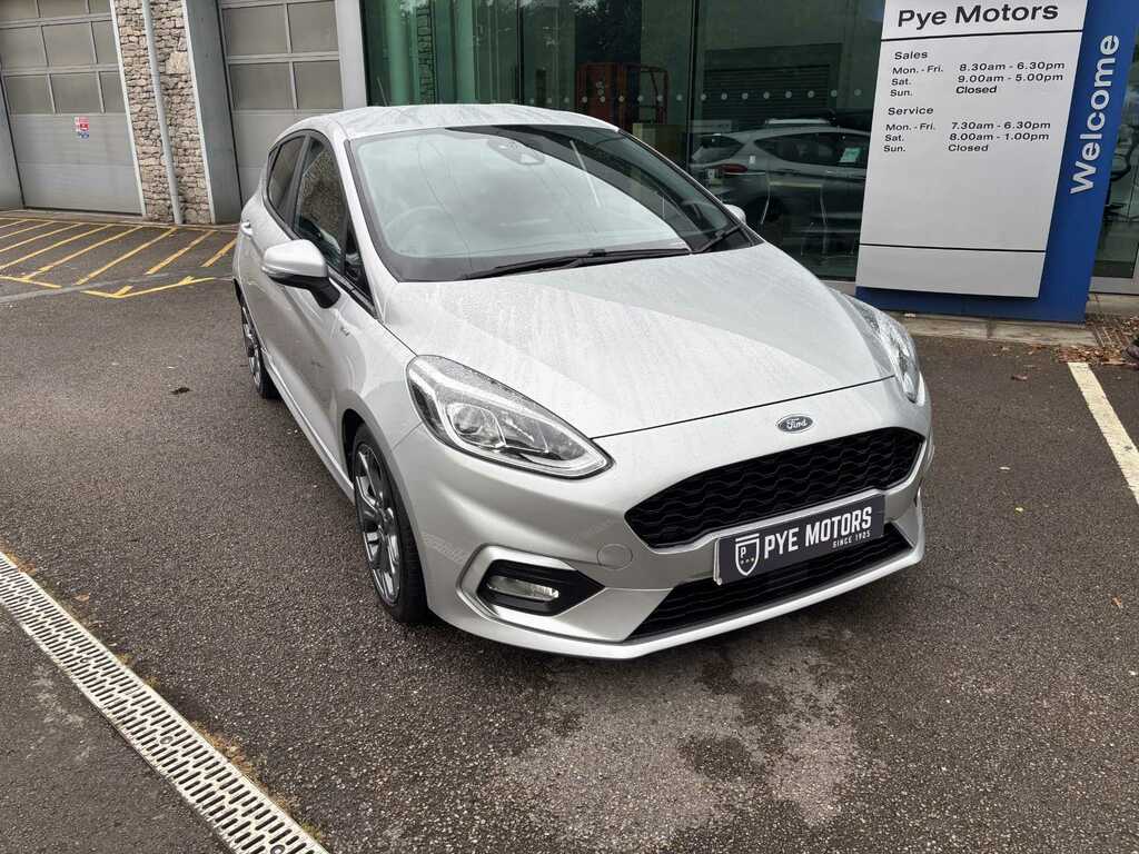 Ford Fiesta 1.0 Ecoboost St-line Silver