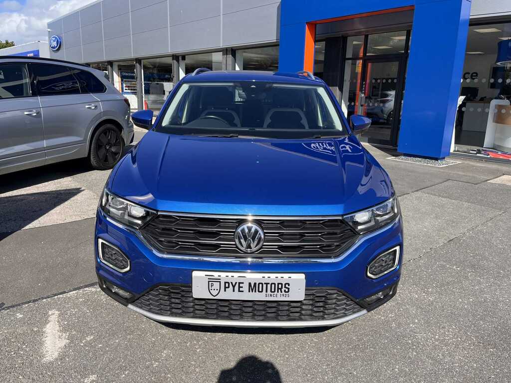 Volkswagen T-Roc 2.0 Tsi 4Motion Sel Dsg PK18JHX Blue #2