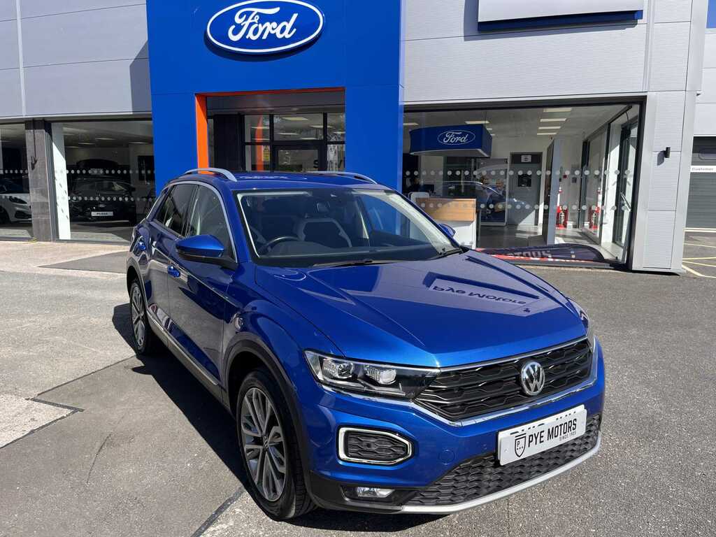Volkswagen T-Roc 2.0 Tsi 4Motion Sel Dsg Blue