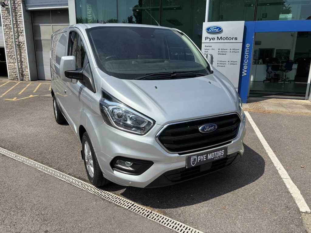 Ford Transit Custom 2.0 280 Ecoblue Limited Panel Van Manua Silver