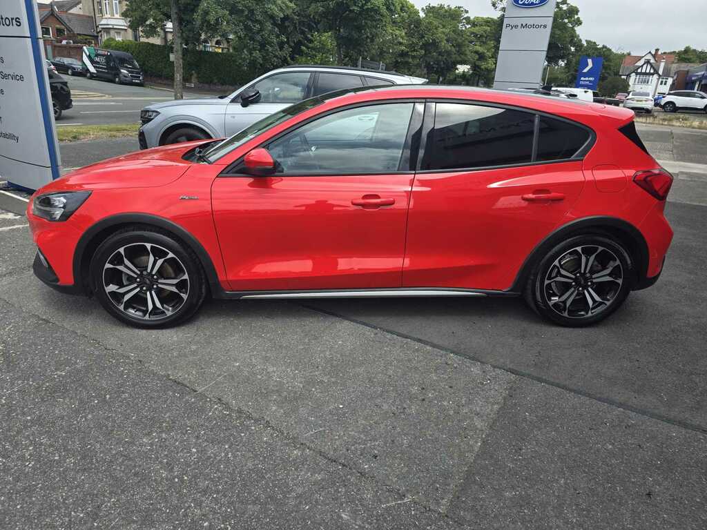 Ford Focus 1.0 Ecoboost Hybrid Mhev 155 Active X Edition PJ70ZTK Red #4