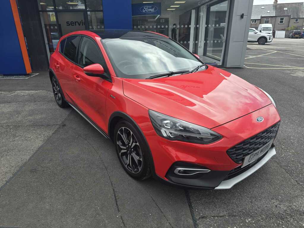 Ford Focus 1.0 Ecoboost Hybrid Mhev 155 Active X Edition Red