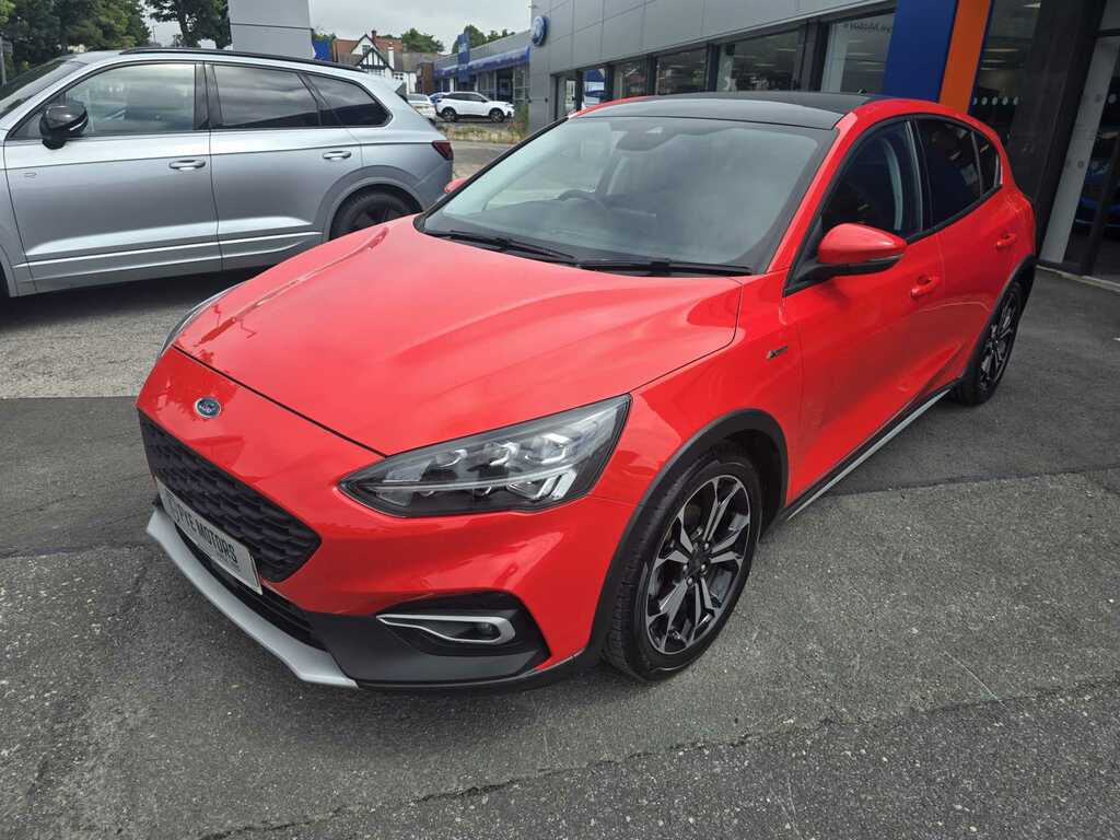 Ford Focus 1.0 Ecoboost Hybrid Mhev 155 Active X Edition PJ70ZTK Red #3