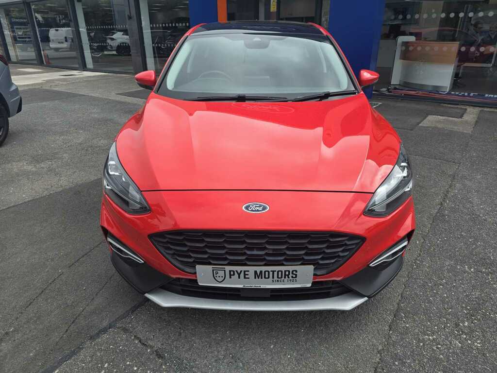 Ford Focus 1.0 Ecoboost Hybrid Mhev 155 Active X Edition PJ70ZTK Red #2